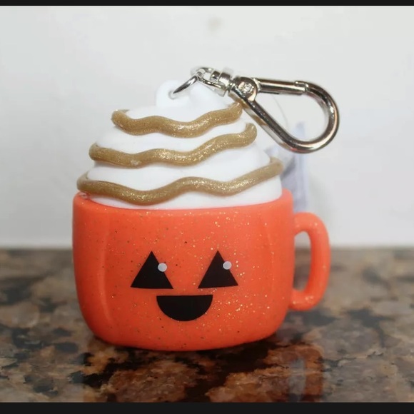 PUMPKIN SPICE LATTE SANITIZER HOLDER WITH GIFT BAG - Picture 5 of 12